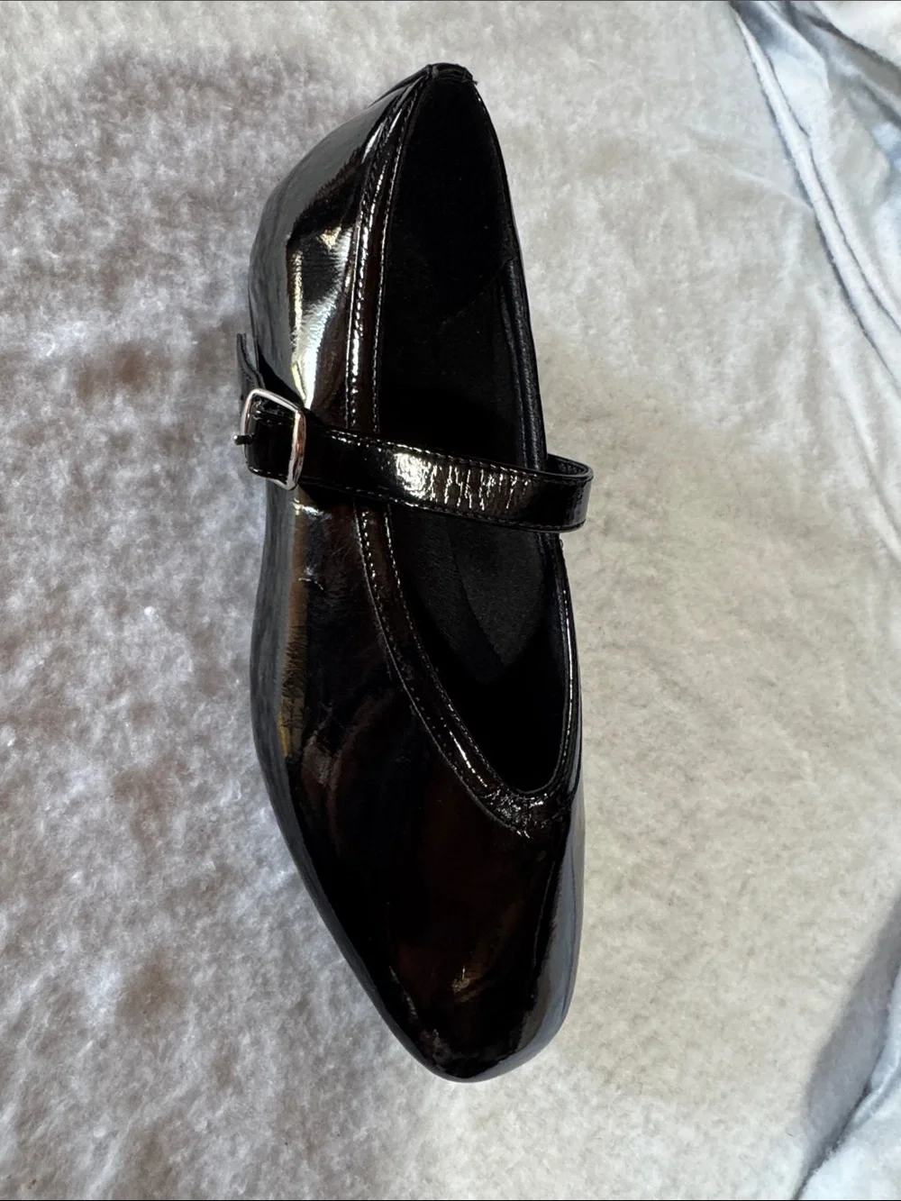 Classic Black Mary Jane Men's Dress Shoe